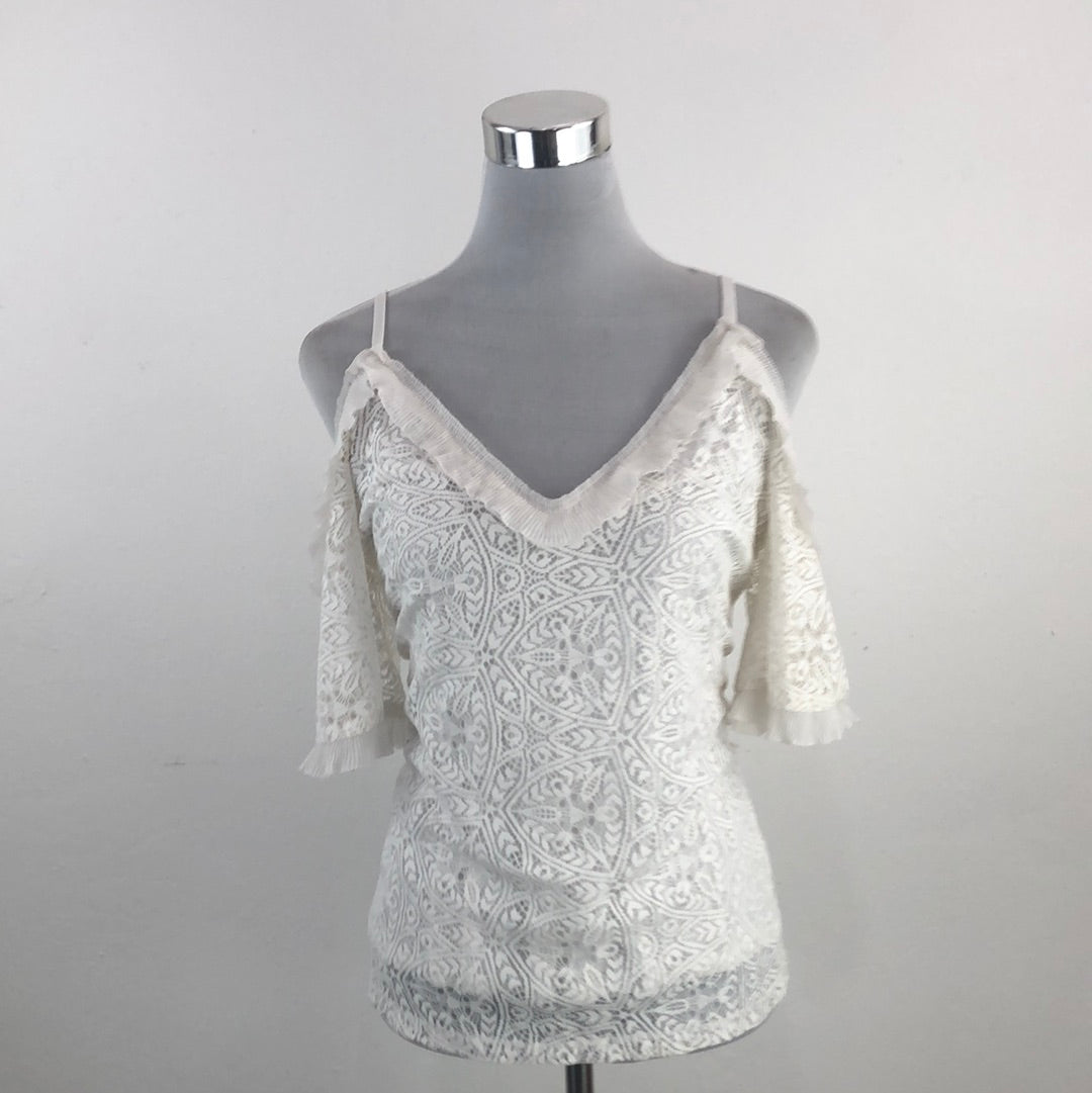 Blusa Blanco White House Black Market