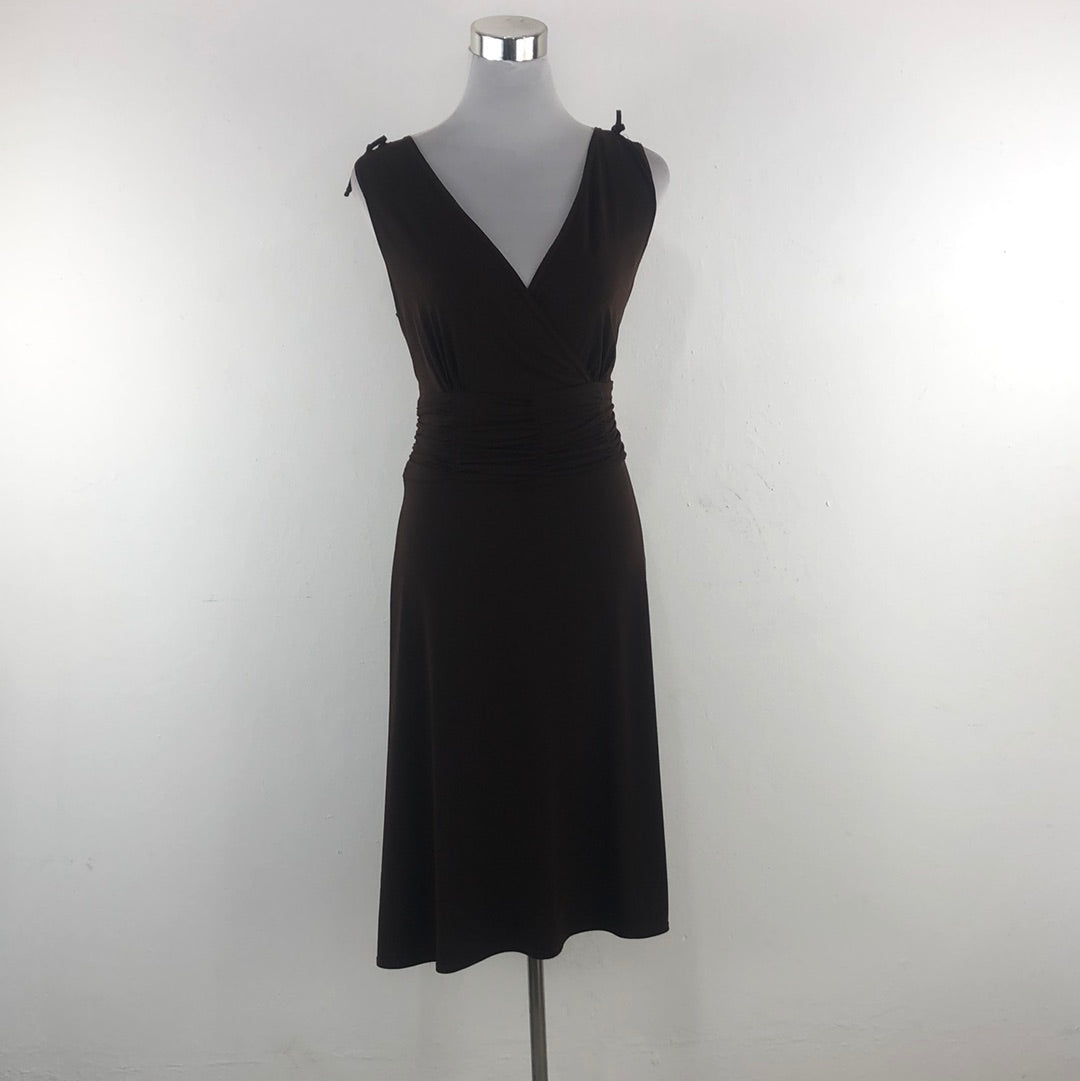 Vestido Marron Dressbarn