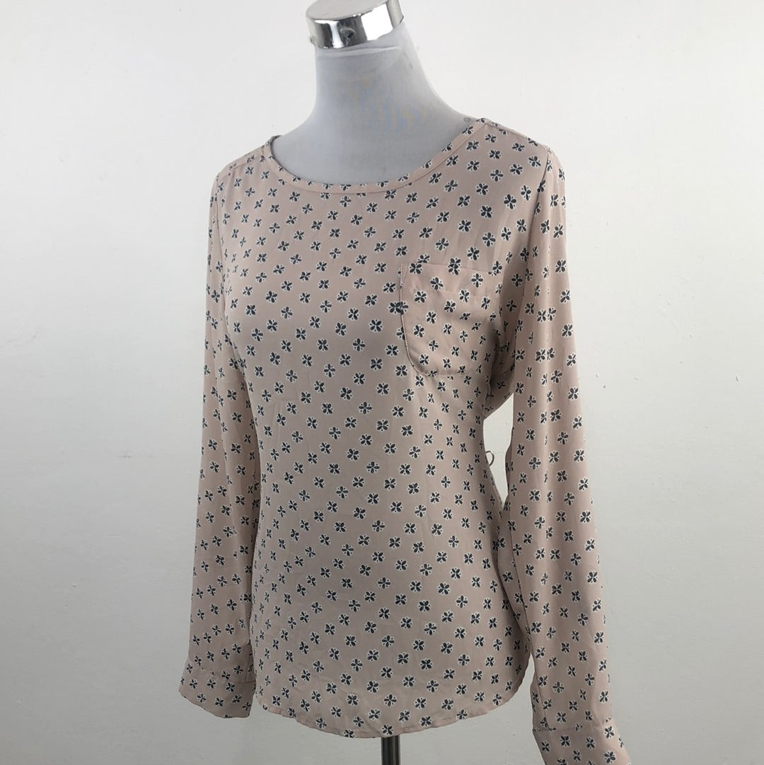 Blusa Crema Ann Taylor Loft