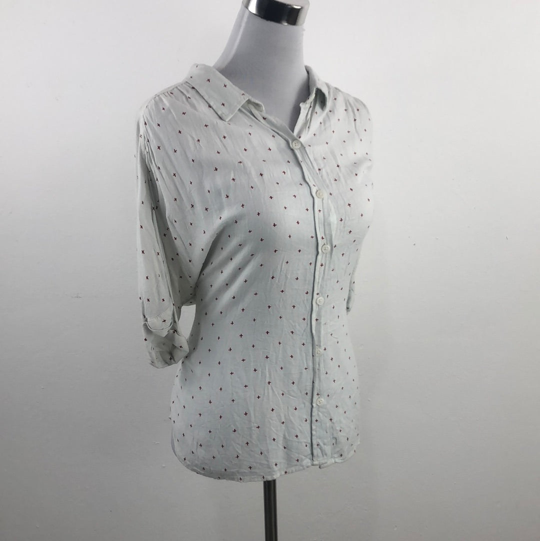 Blusa Blanco de Lunares Universal Thread