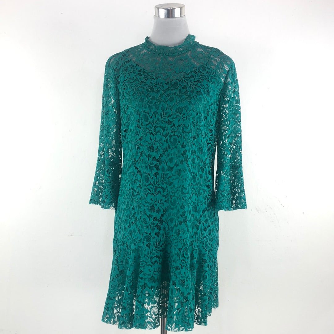 Vestido Verde Zara Woman