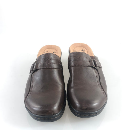 Zuecos Marron Clarks Collection