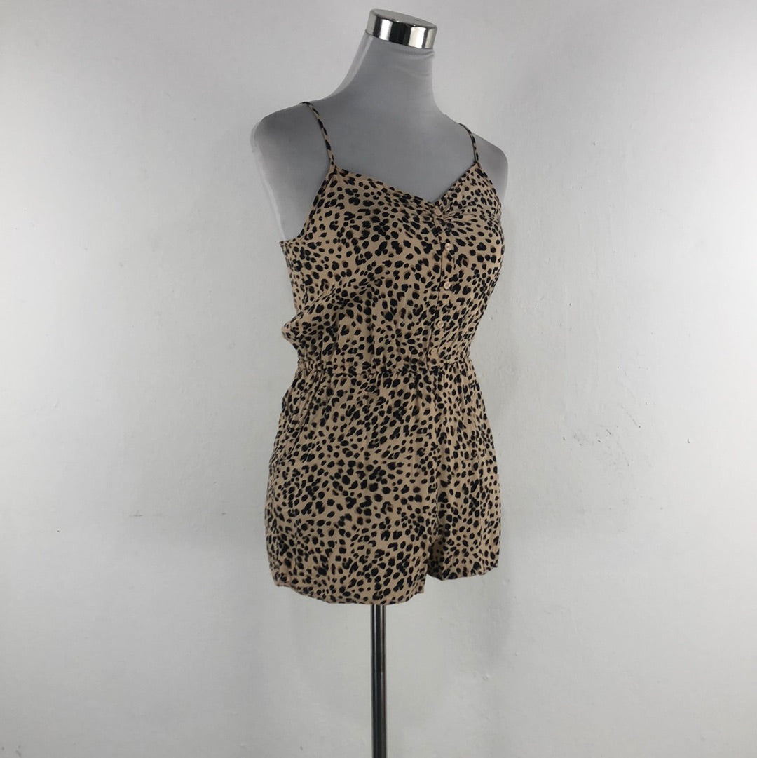 Enterizo Marron Vanessa Couture