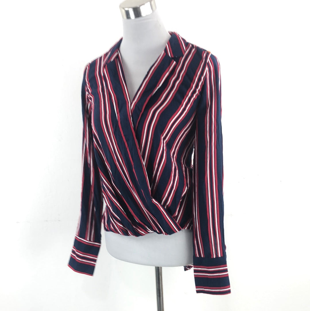 Blusa Azul de Raya New Look