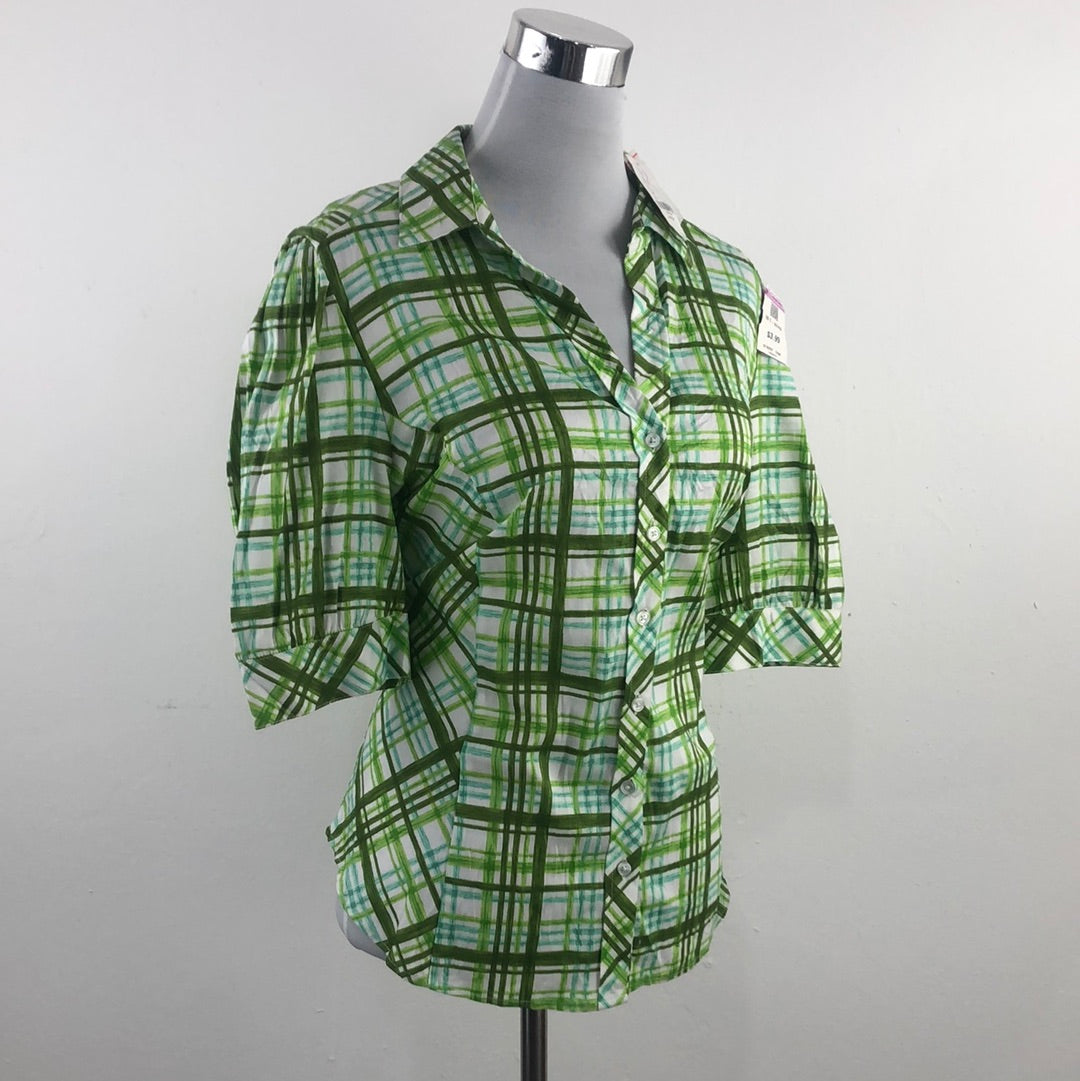 Camisa Verde New York Company