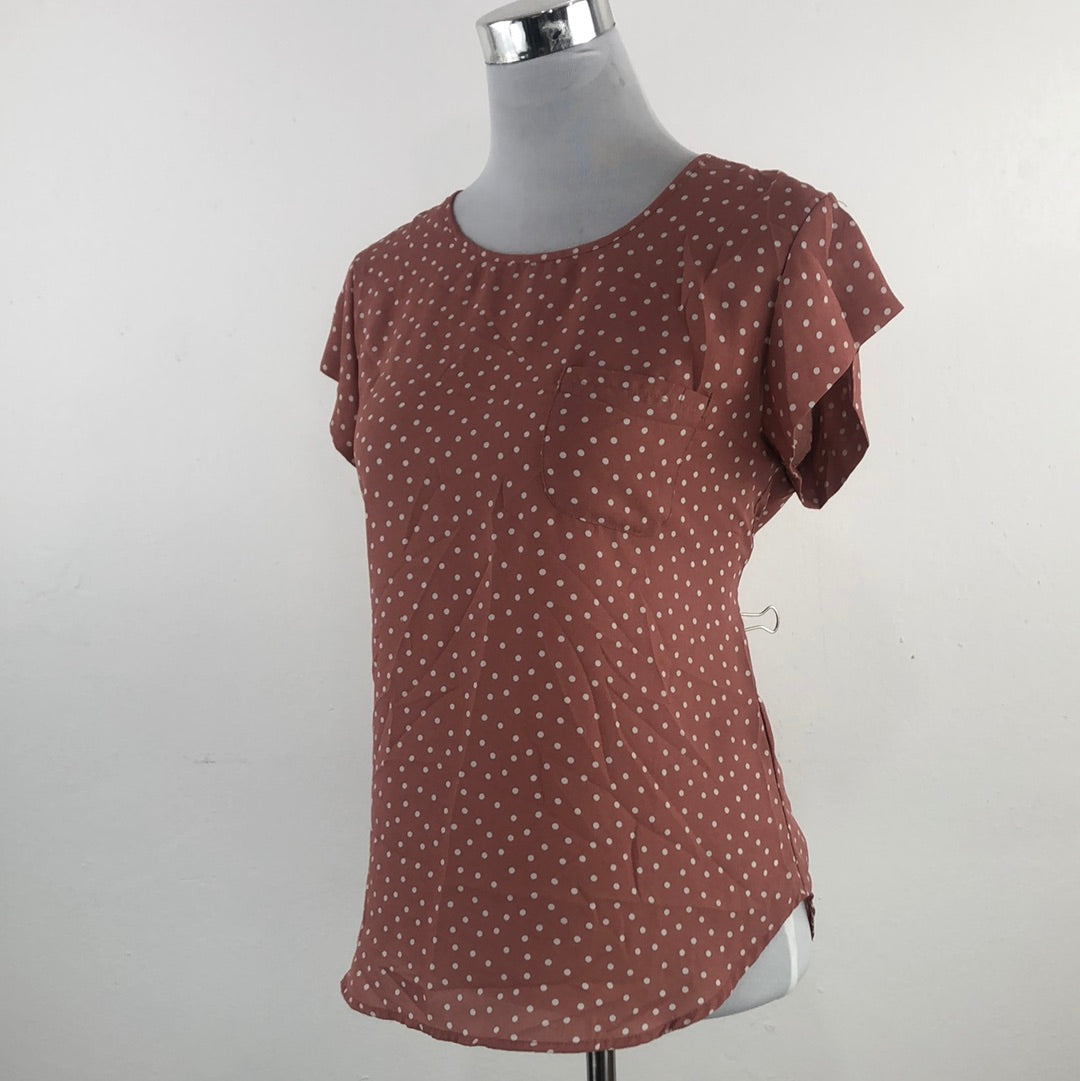 Blusa Rosado de Lunares Lily White