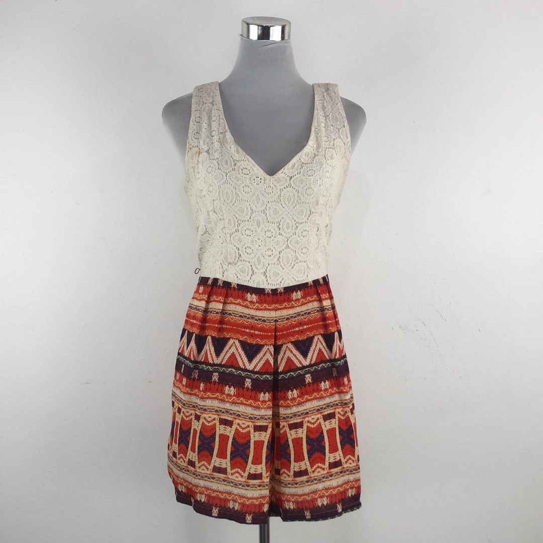 Enterizo Corto Multicolor City Triangles