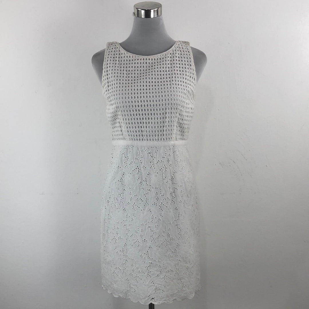 Vestido Blanco Ann Taylor Loft