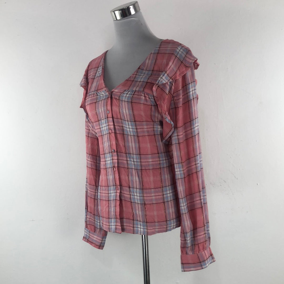 Blusa Rasado de Cuadro Bobeau