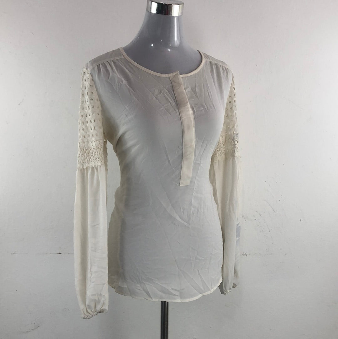 Blusa Crema Loft Outlet