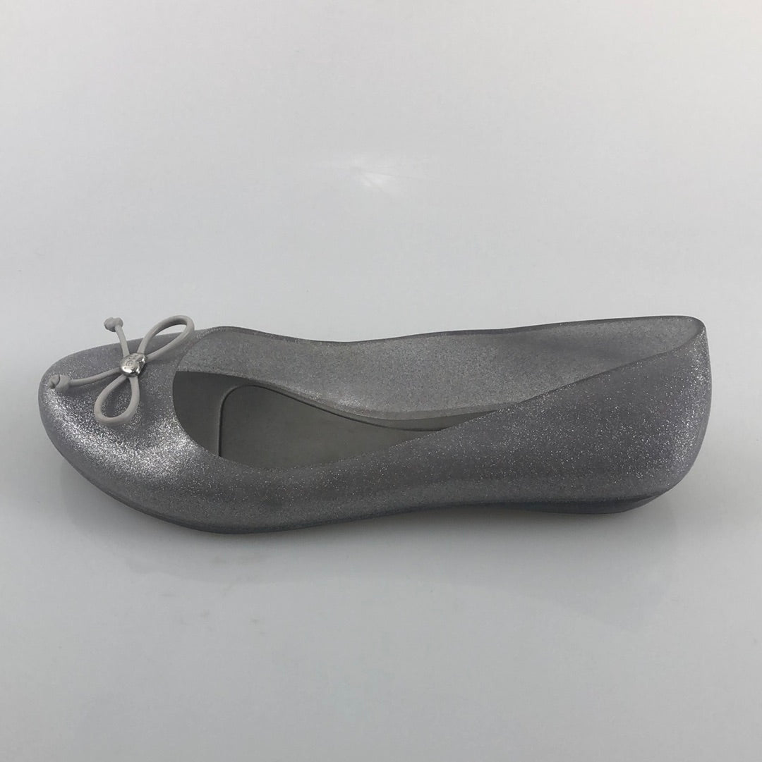 Apargatas Gris de Brillo Melissa