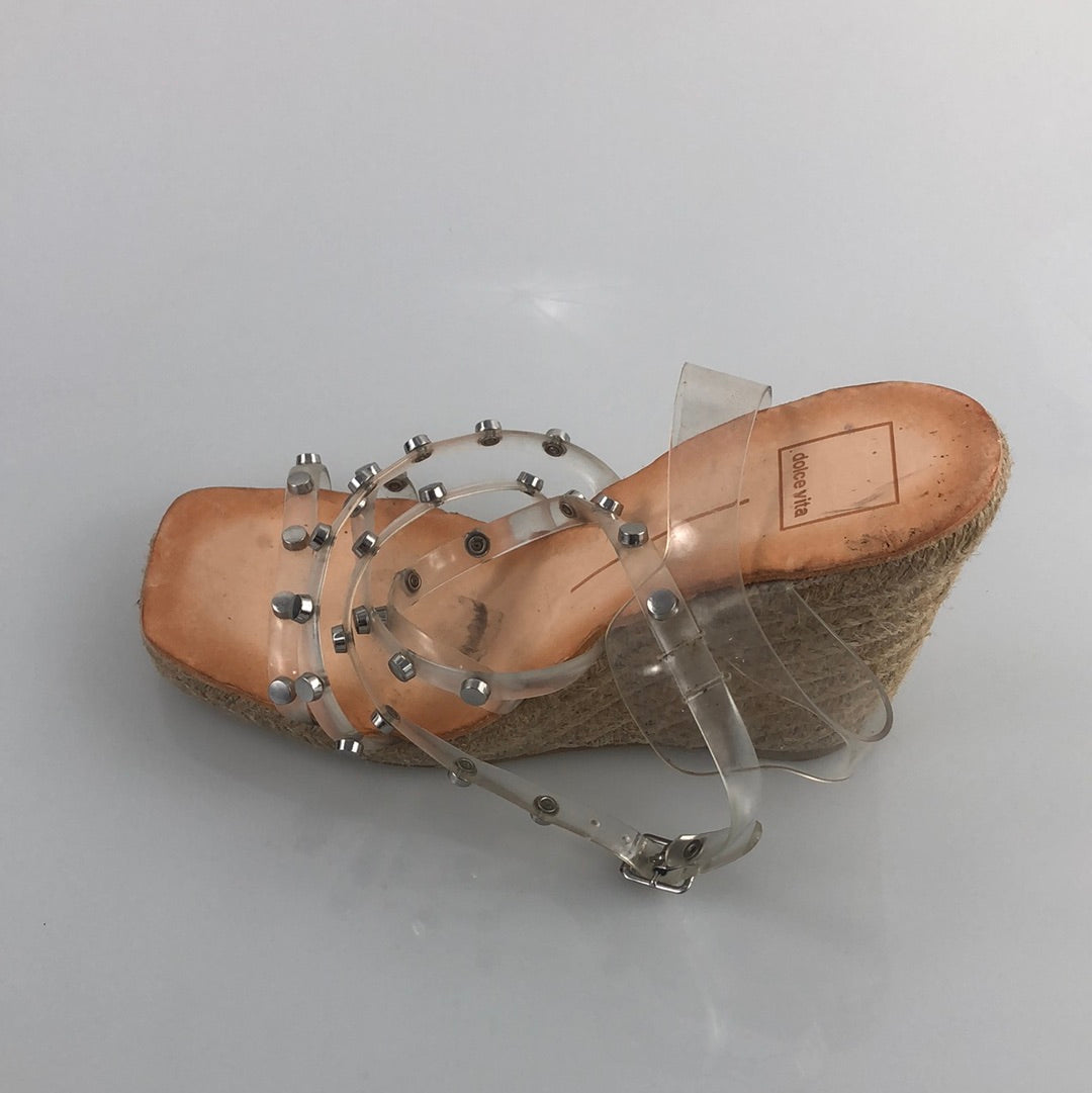 Zapatilla Transparente Dolce Vita