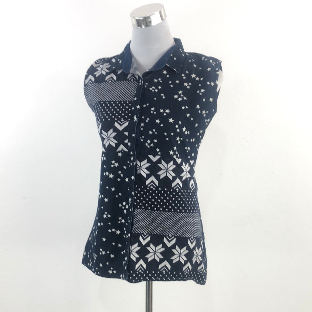 Camisa Azul Oscuro Kinza