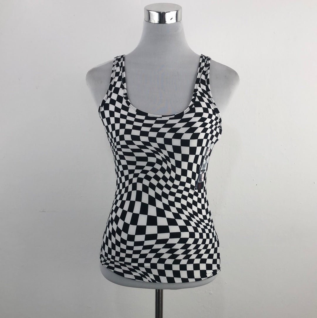 Camiseta Negro de Cuadro No Bourdaries