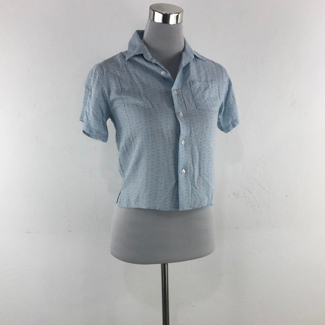 Camisa Azul Claiborne