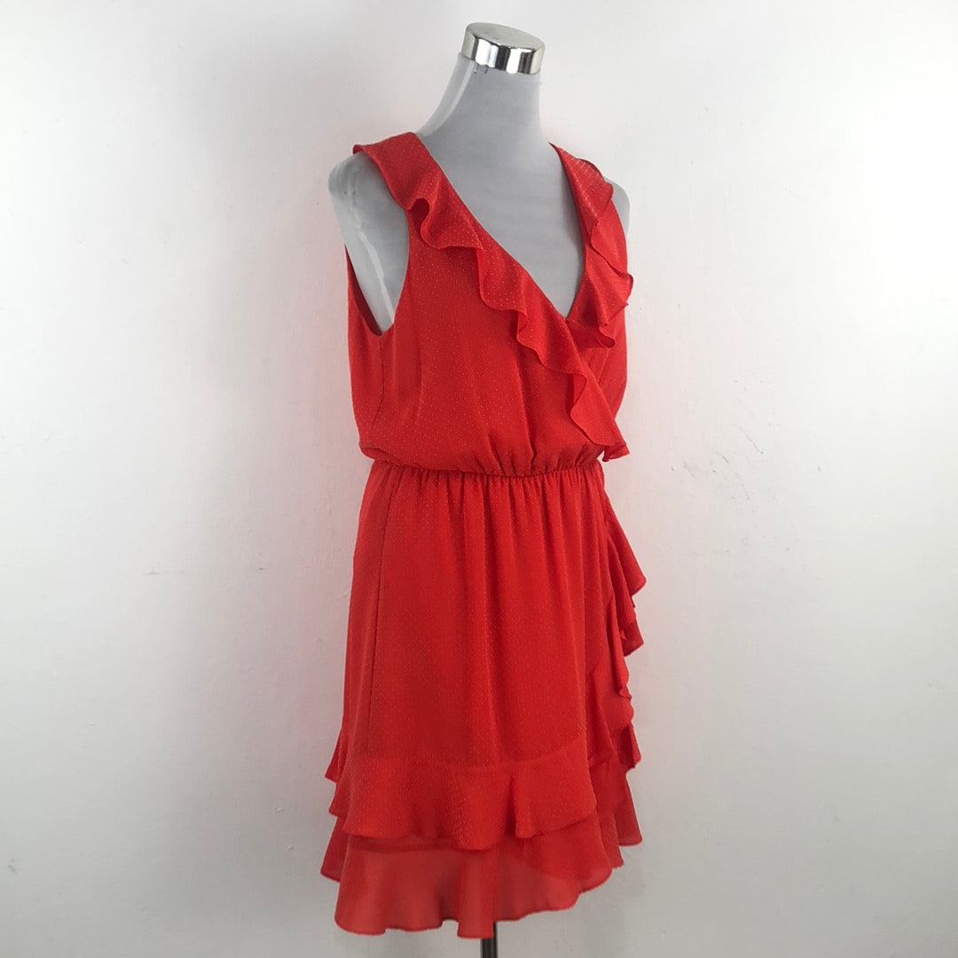 Vestido Naranja de Lunares