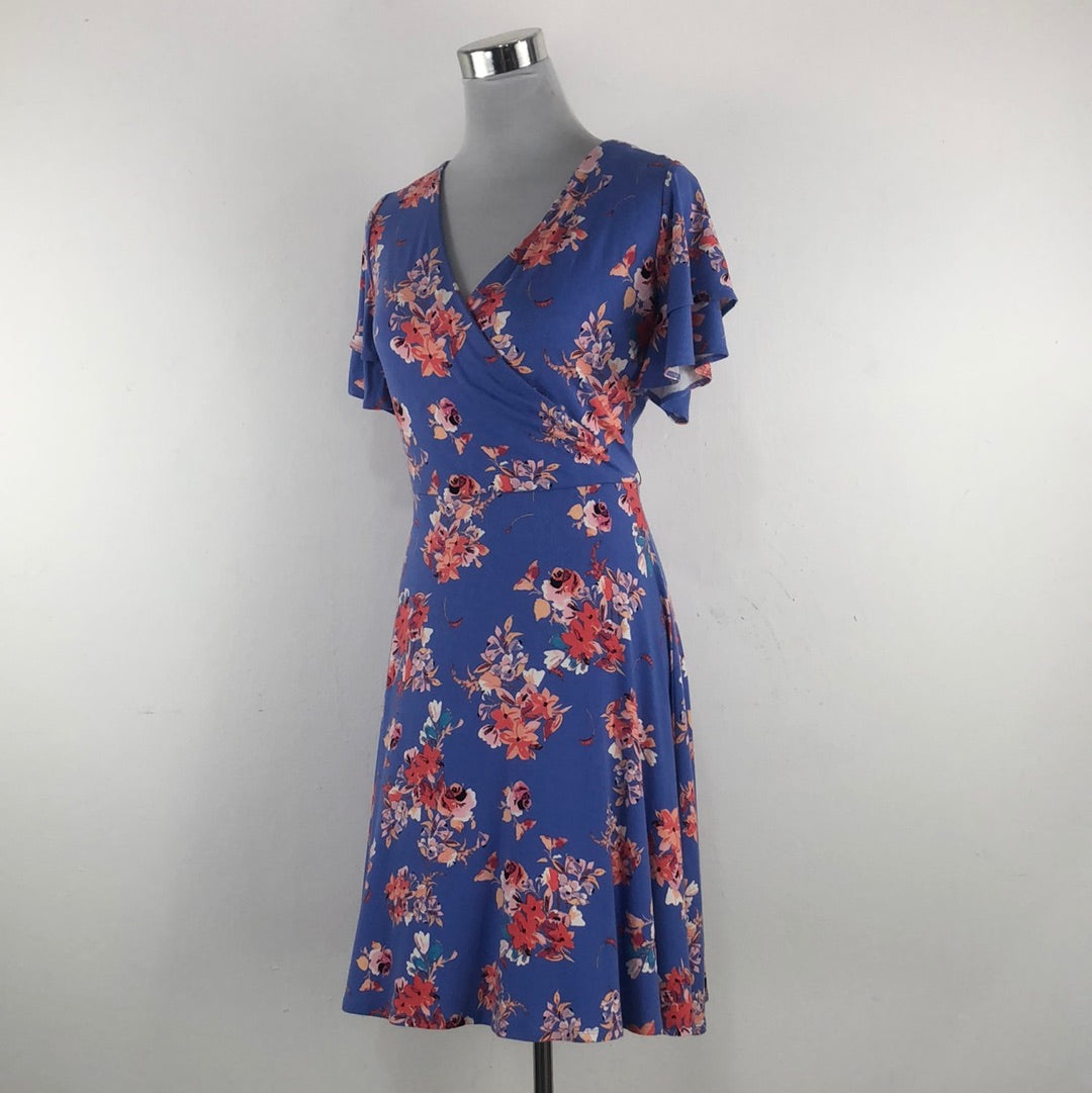 Vestido Azul de Flores Tabitha Webb