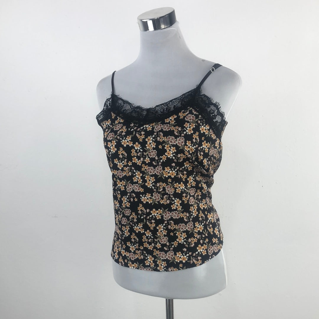 Blusa Negro de Flores Wild Fable