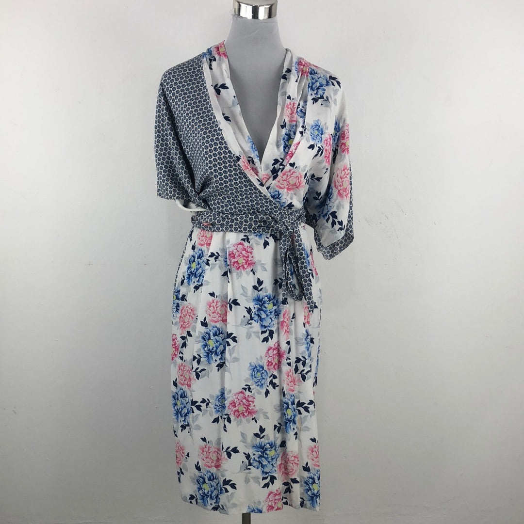 Vestido Blanco de Flores Asos Tall