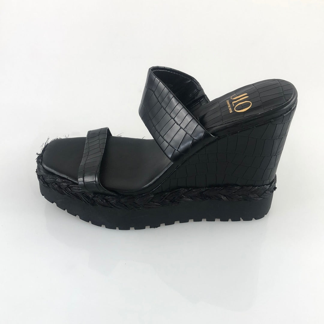 Zapatilla Negro Jennifer Lopez