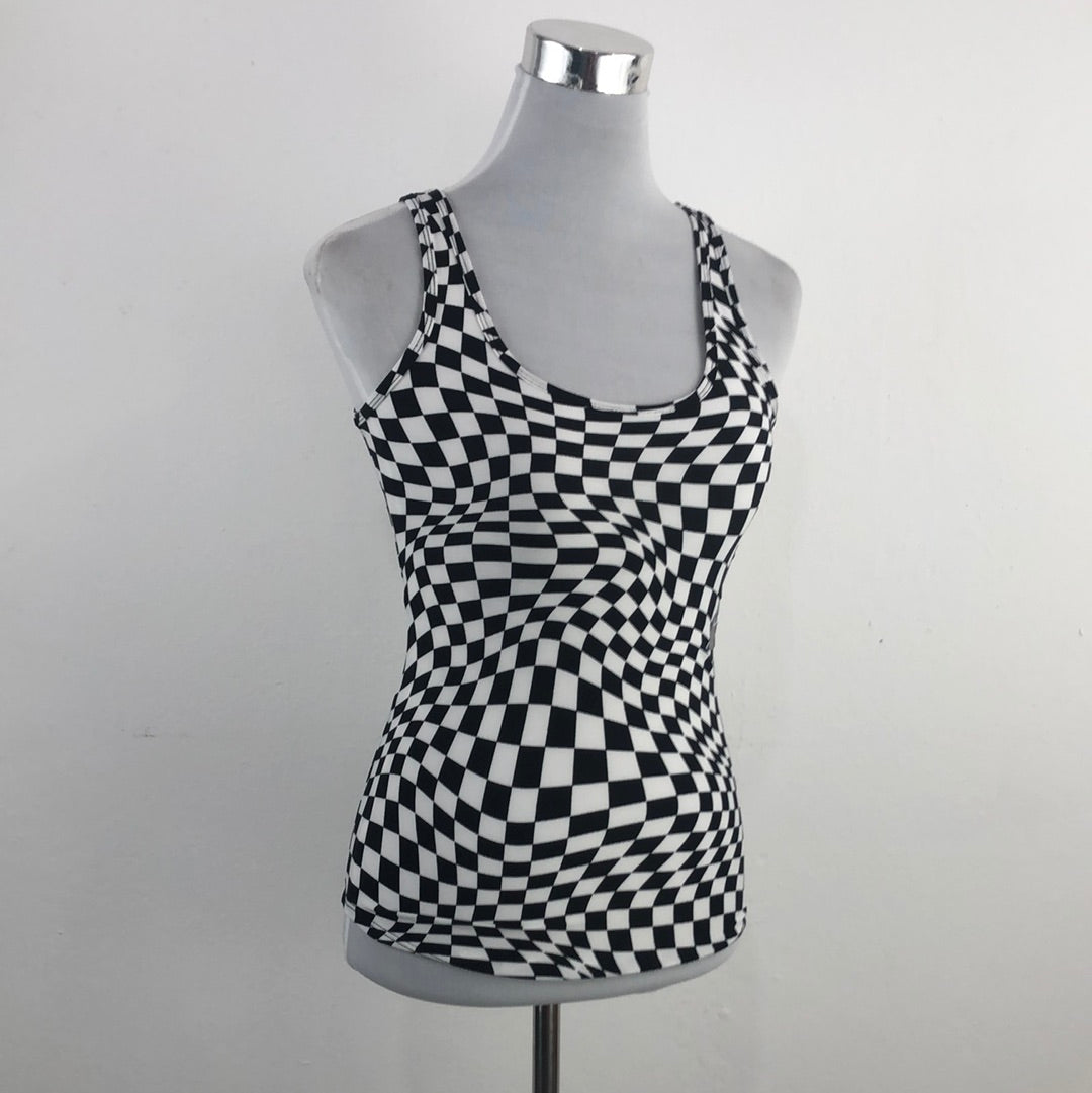 Camiseta Negro de Cuadro No Bourdaries