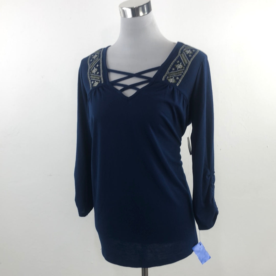 Blusa Azul Marino New Directions