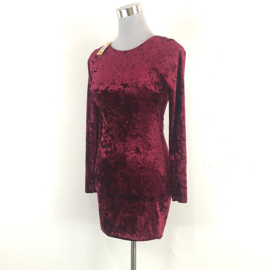 Vestido Rojo Vino Lulu