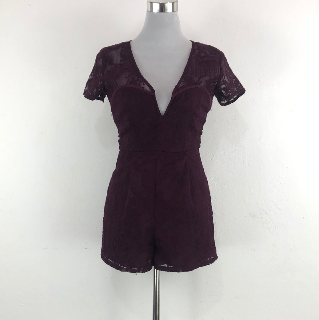 Enterizo Corto Morado Forever 21