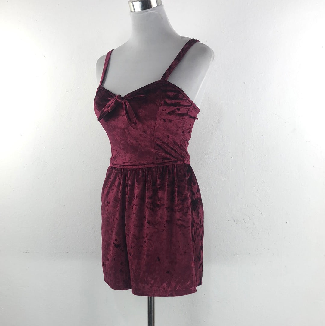 Enterizo Rojo Vino Hollister