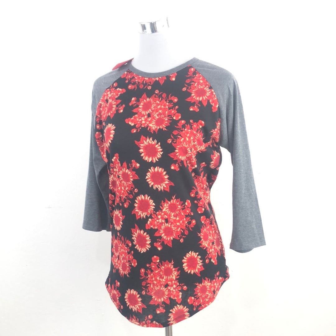 Camiseta Multicolor de Flores Lula Roe
