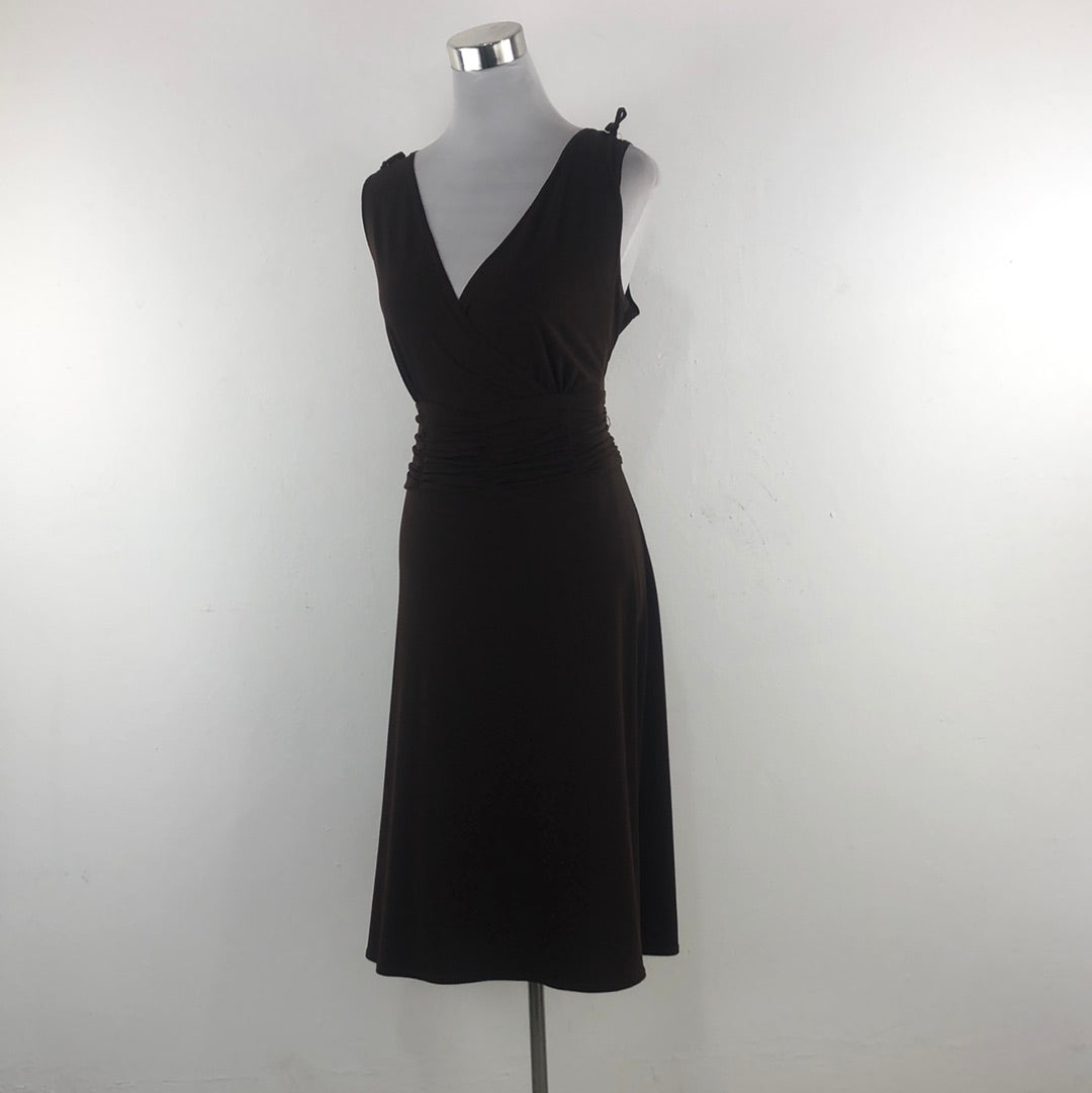 Vestido Marron Dressbarn