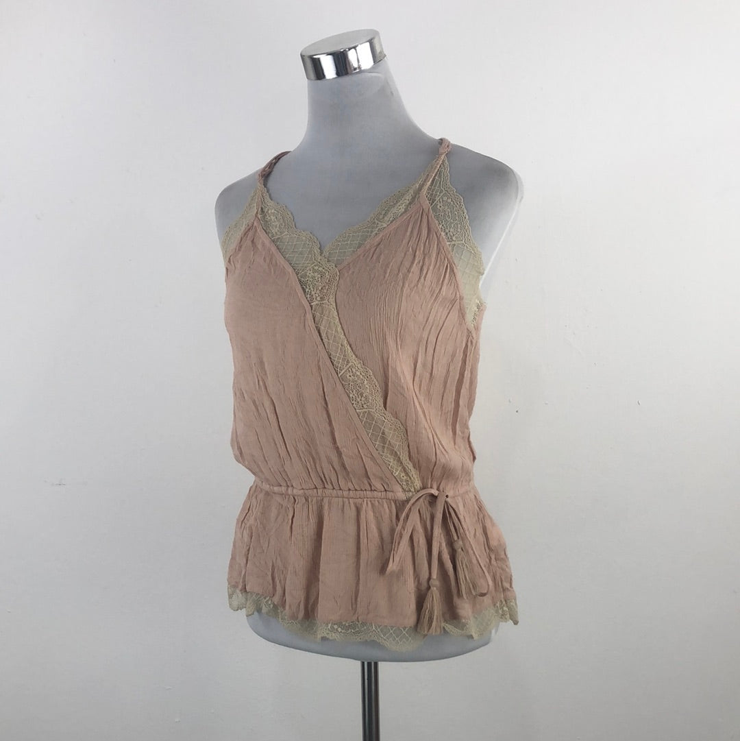 Blusa Crema American Eagle Outfitters