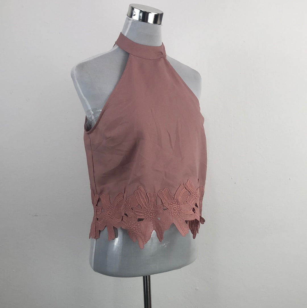 Blusa Rosado Crema Charlotte Russe