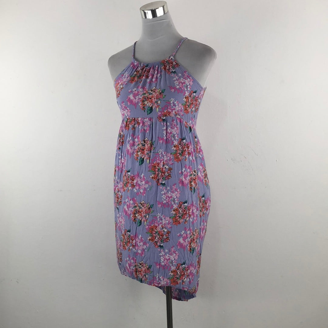 Vestido Lila de Flores Old Navy