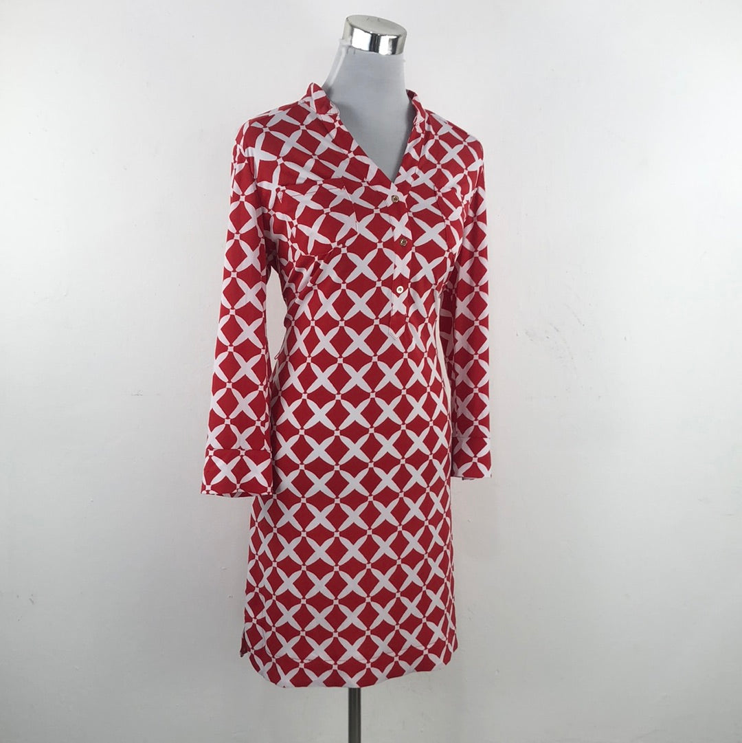 Vestido Rojo DM Collection