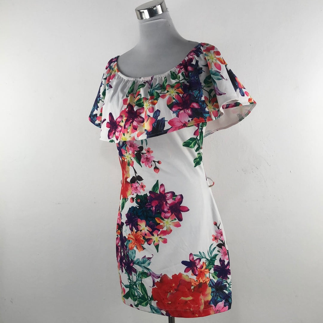 Vestido Blanco de Flores