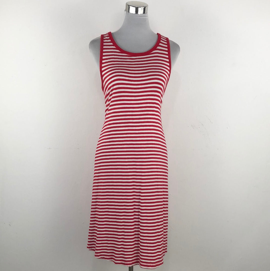 Vestido Rojo de Raya Old Navy