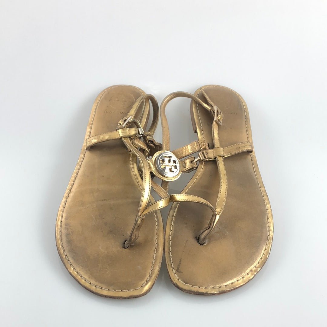 Sandalia Dorado Tory Durch