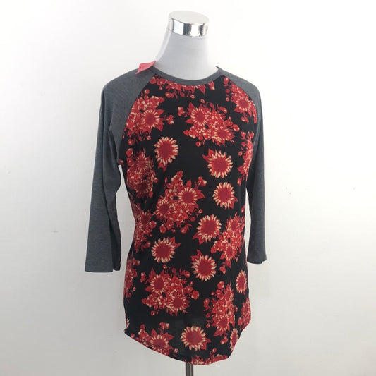 Camiseta Multicolor de Flores Lula Roe