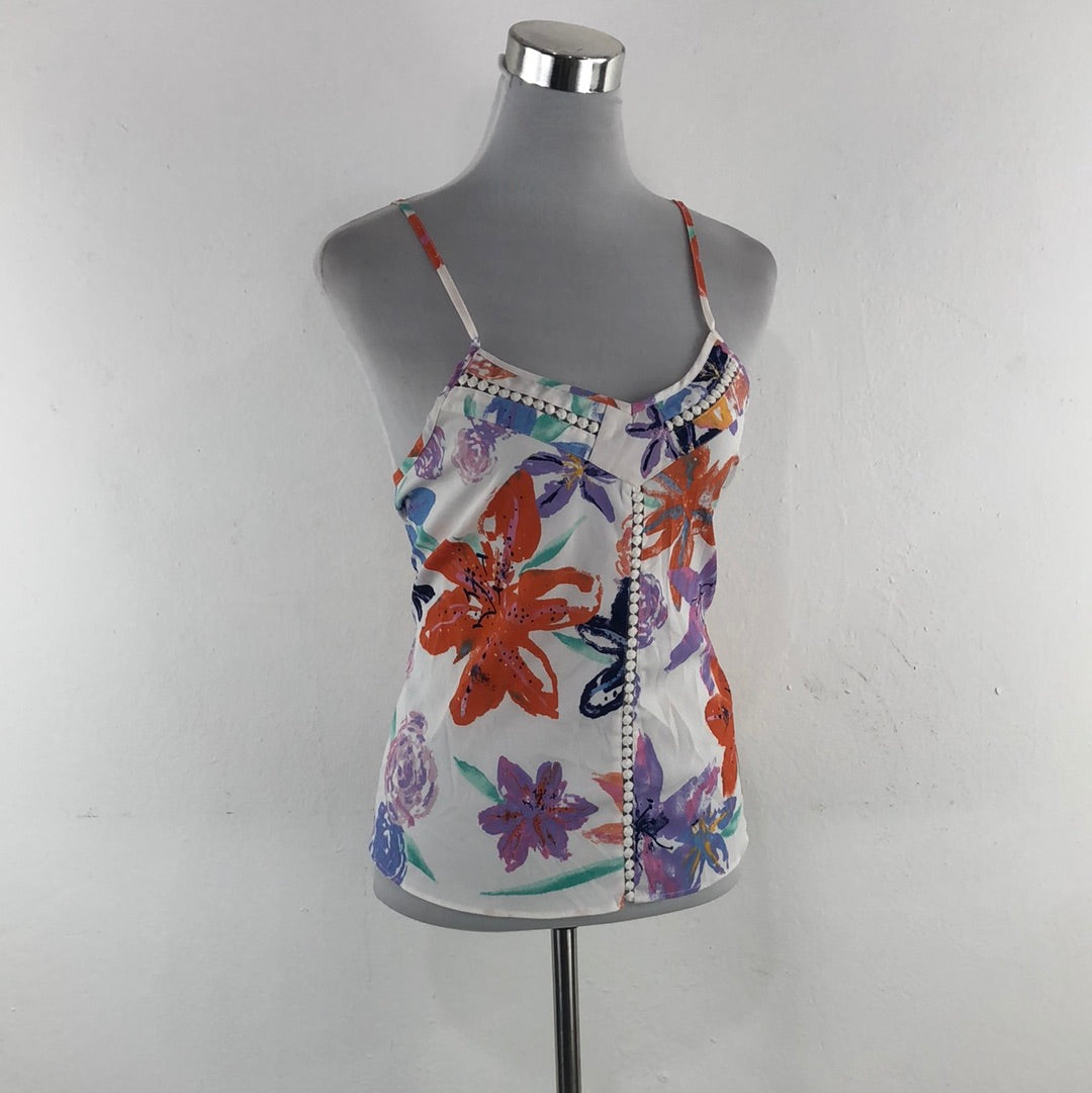 Blusa Blanco de Flores Jessica Simpson