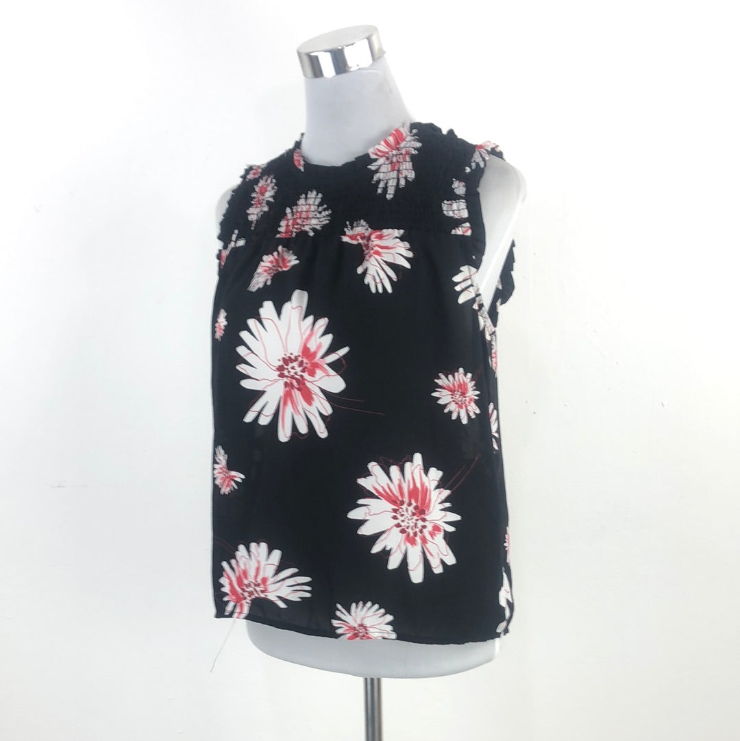 Blusa Negro de Flores Timing