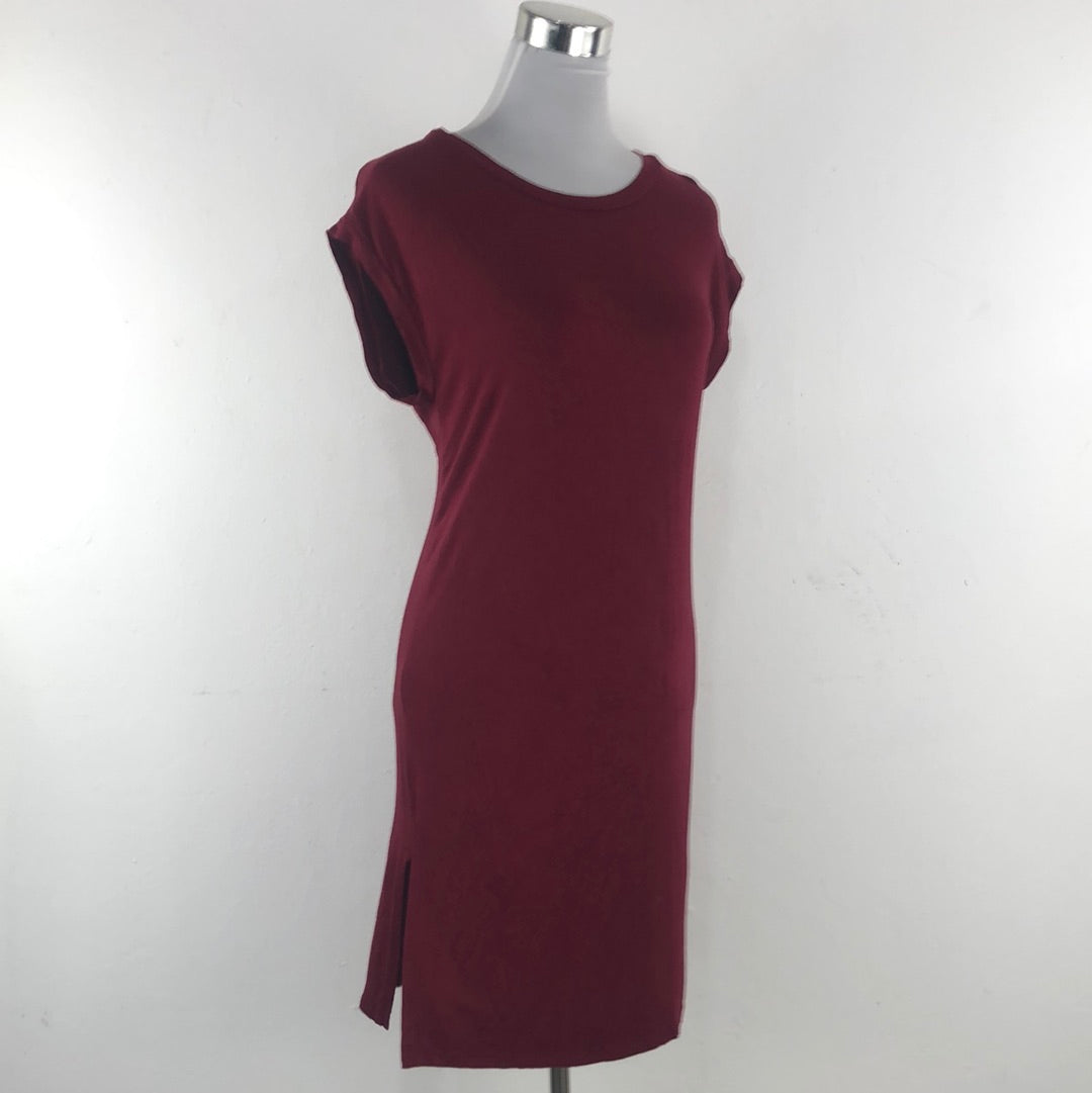 Vestido Rojo Vino Rebel Sugar