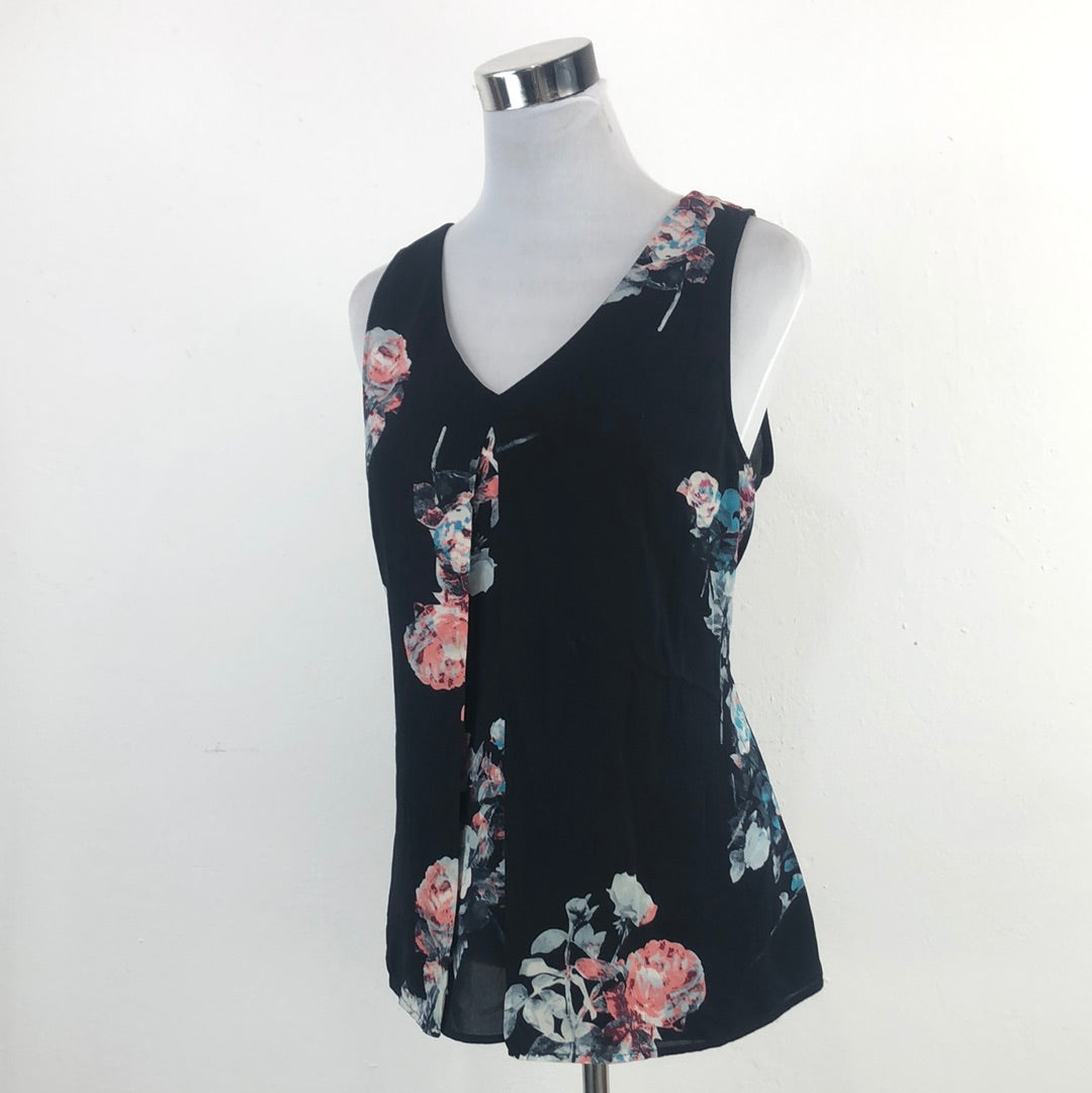 Blusa Azul Marino de Flores DR2