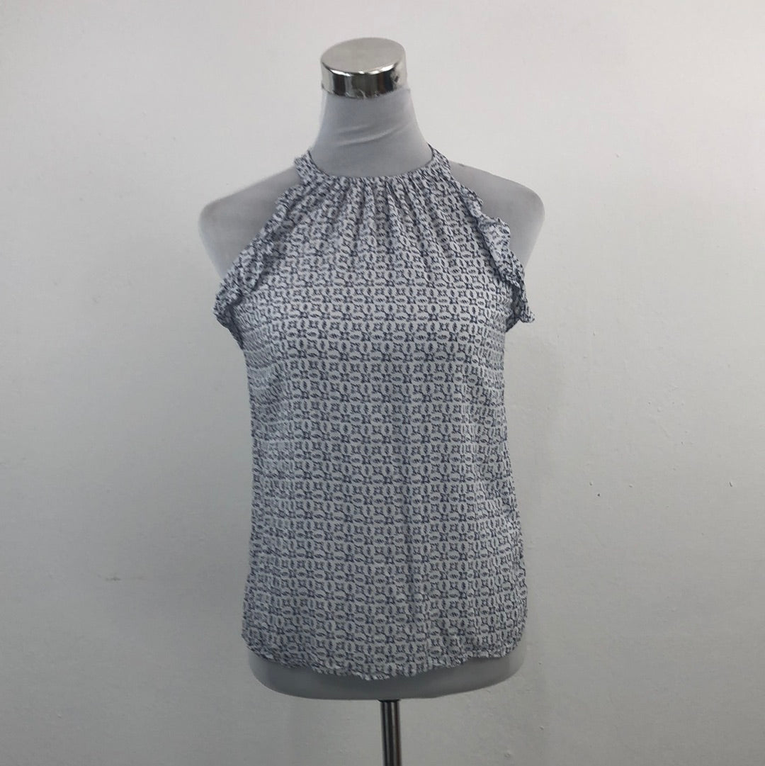 Blusa Blanco de Flores Old Navy