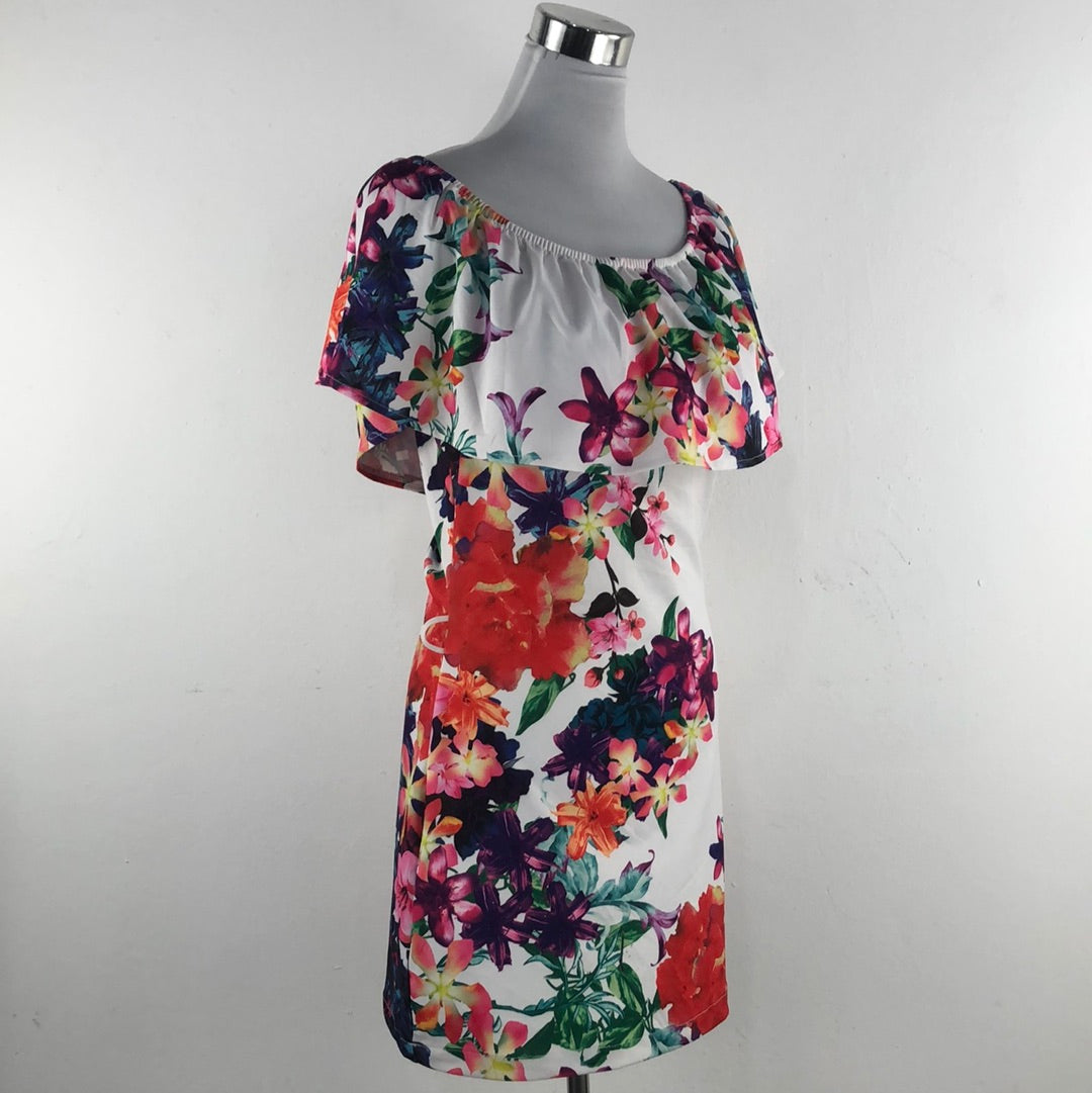 Vestido Blanco de Flores