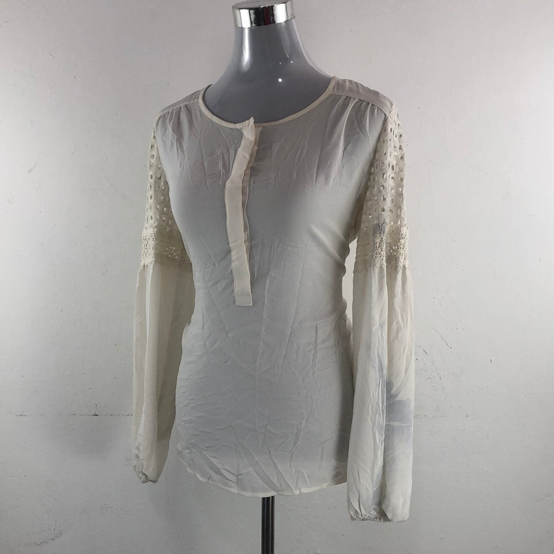 Blusa Crema Loft Outlet