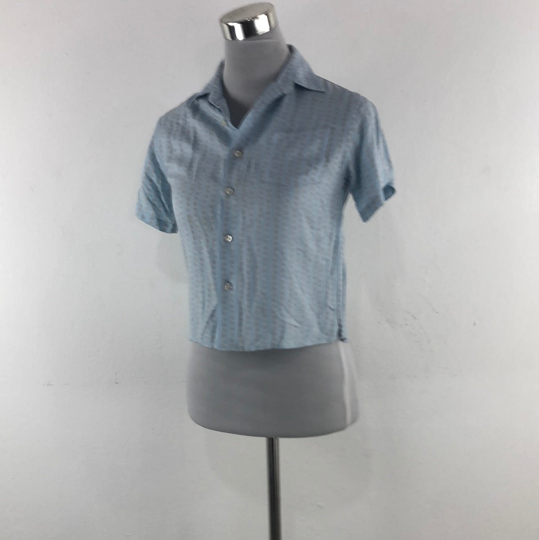 Camisa Azul Claiborne