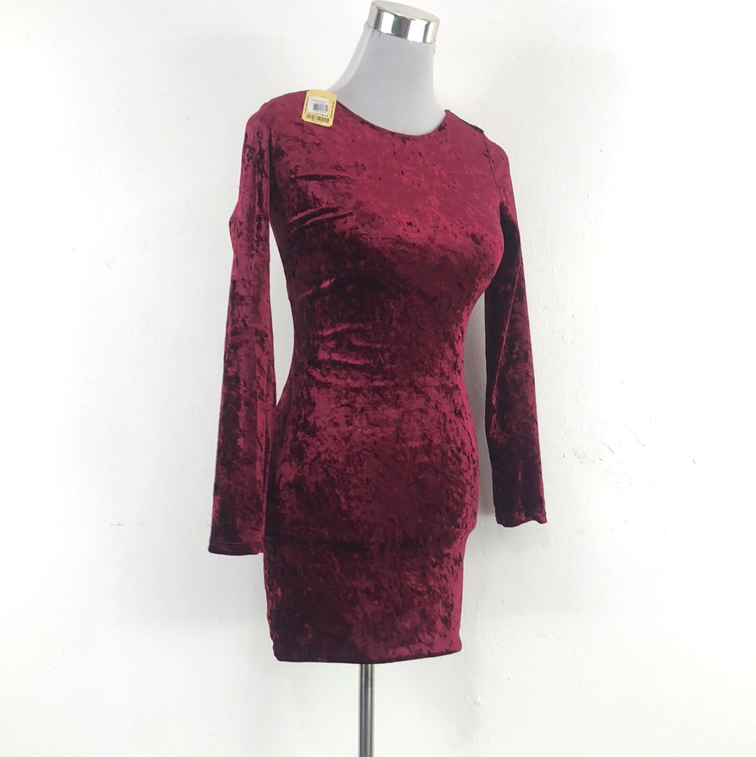 Vestido Rojo Vino Lulu