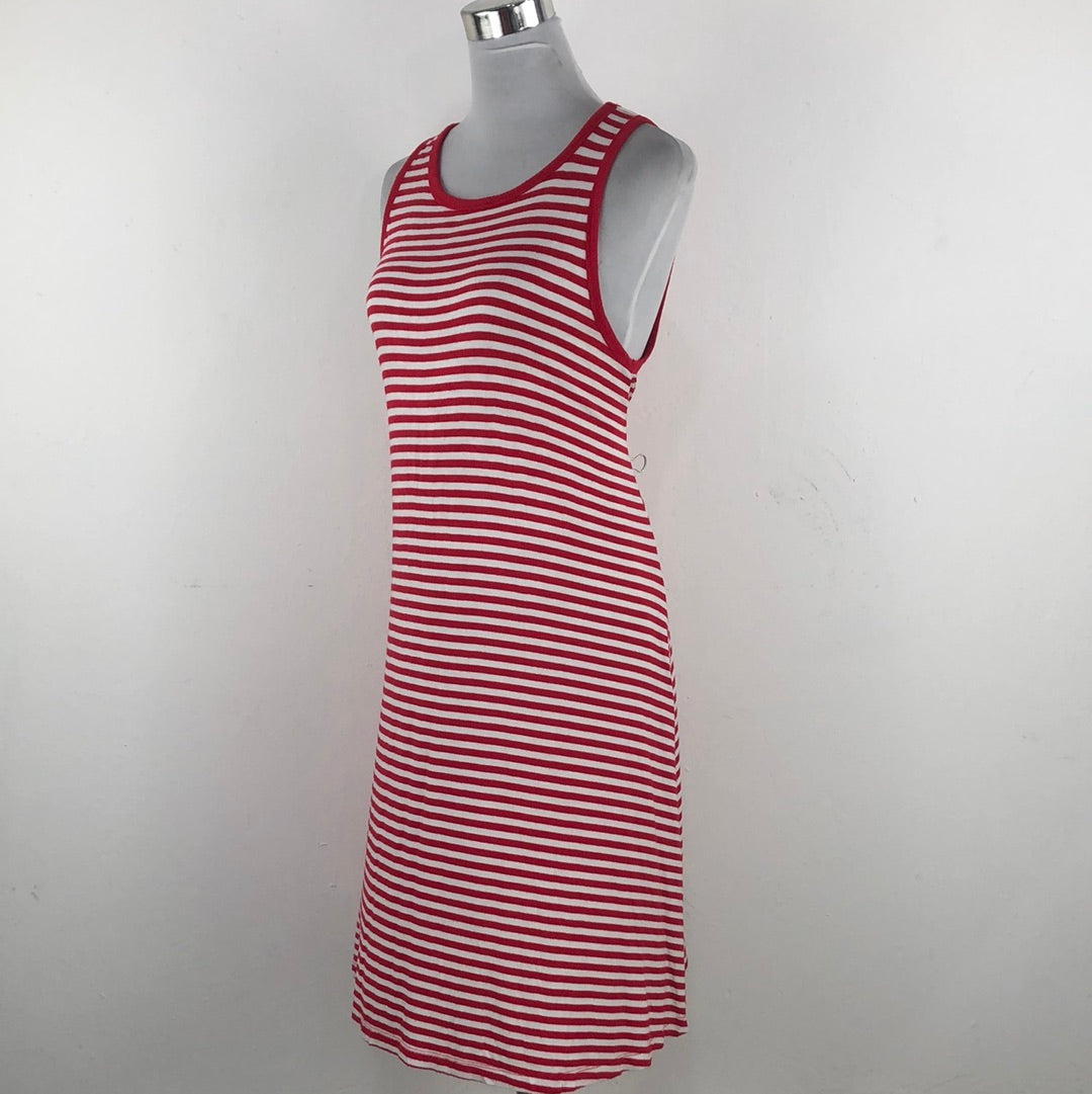 Vestido Rojo de Raya Old Navy