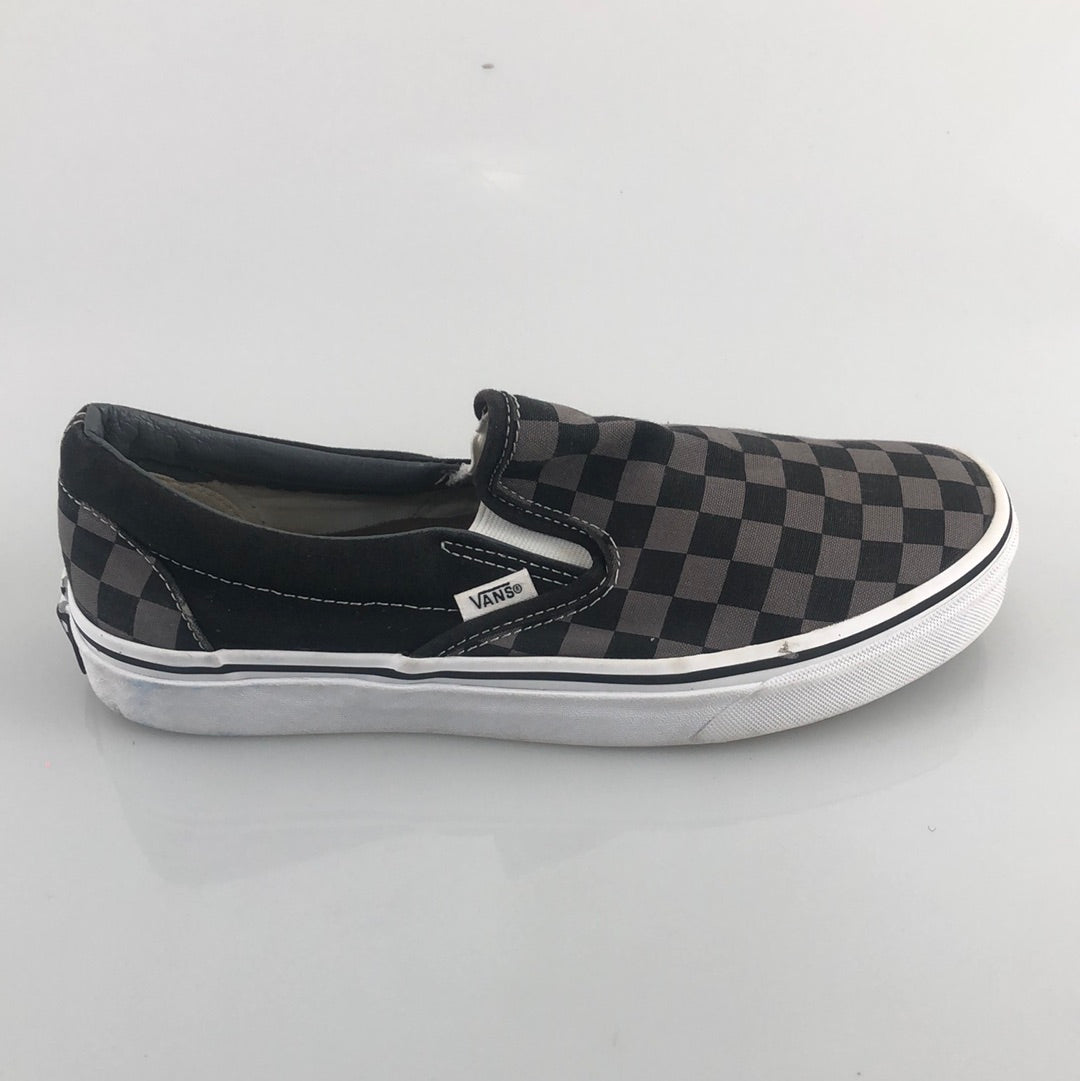 Apargatas Negro de Cuadros Vans
